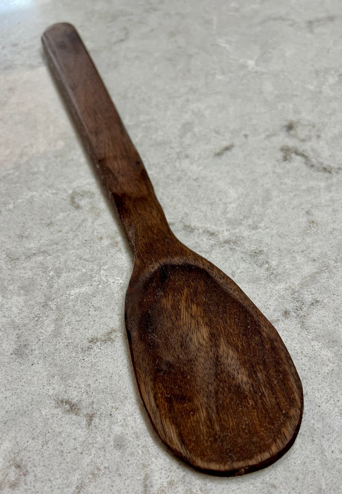 Walnut wooden spoon