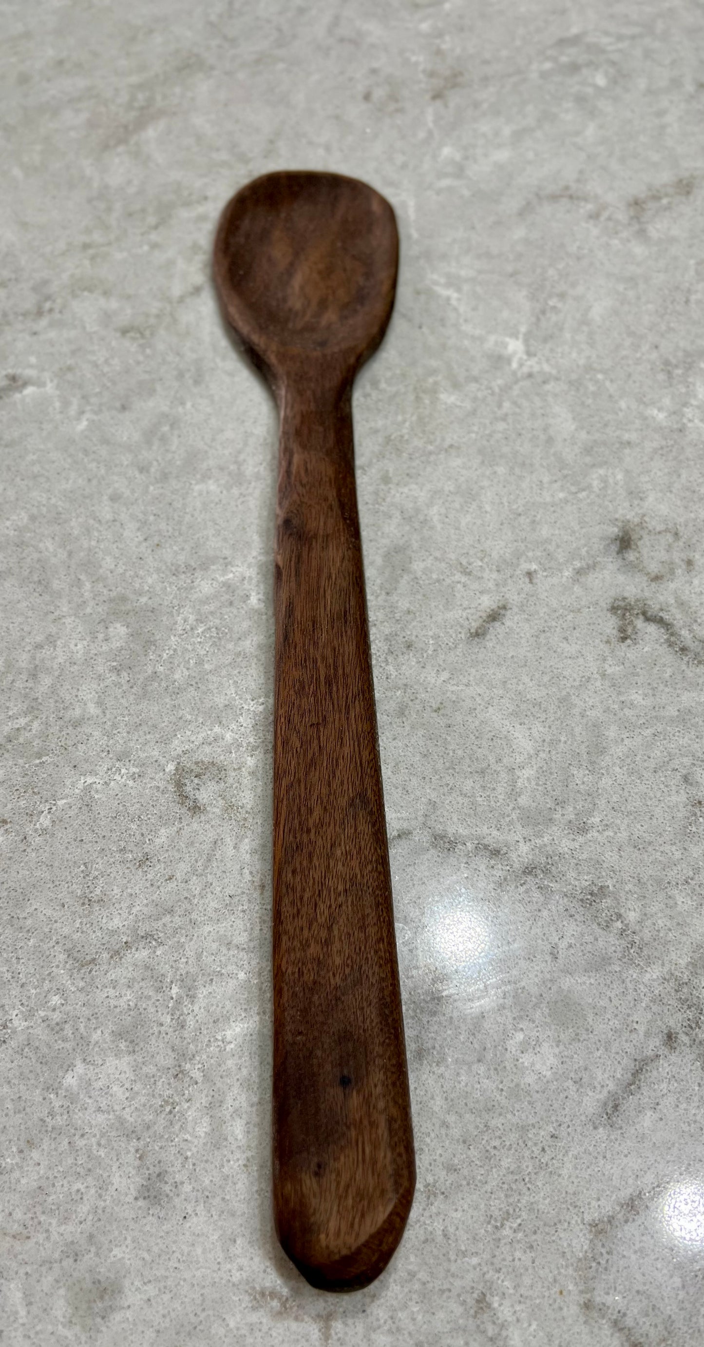 Walnut wooden spoon