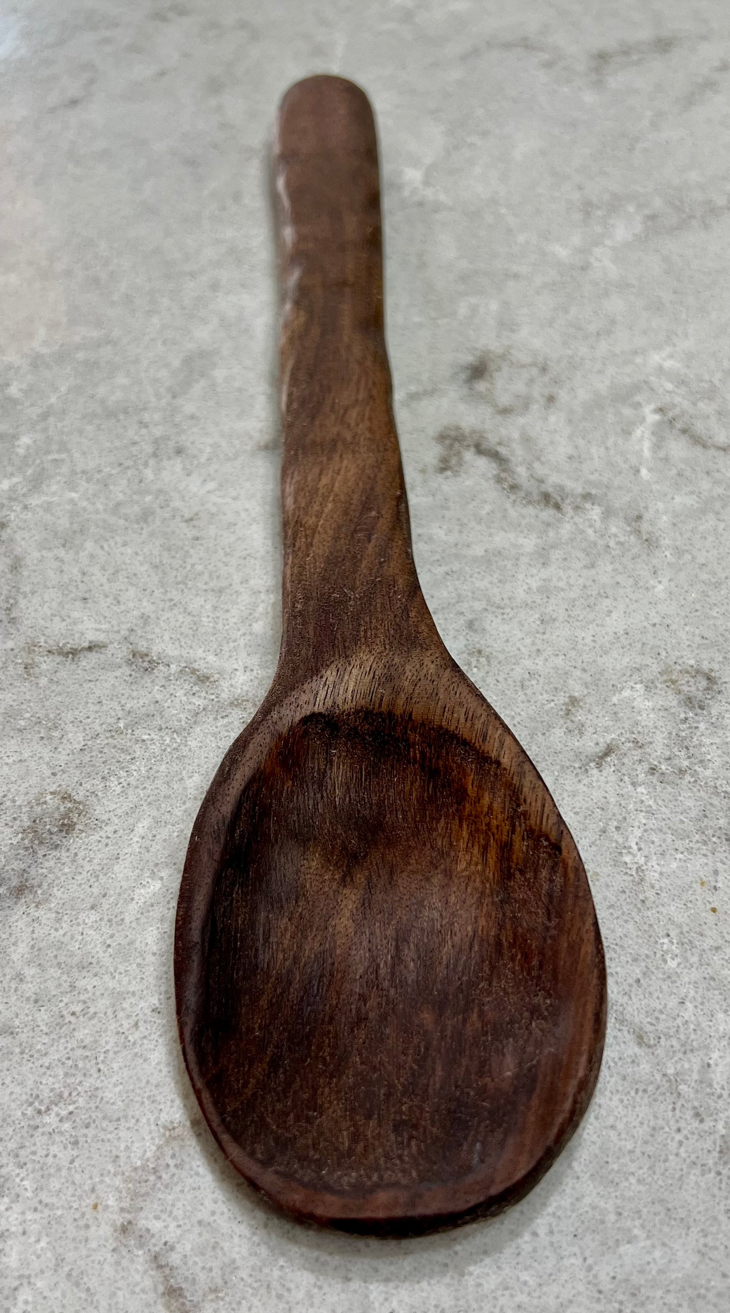 Walnut wooden spoon
