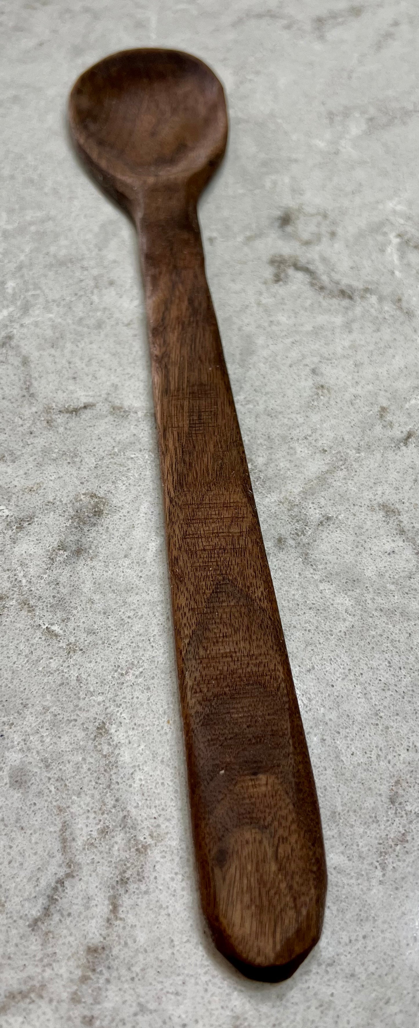Walnut wooden spoon