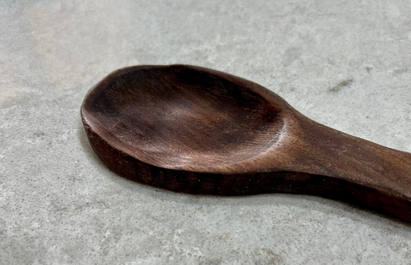 Walnut wooden spoon