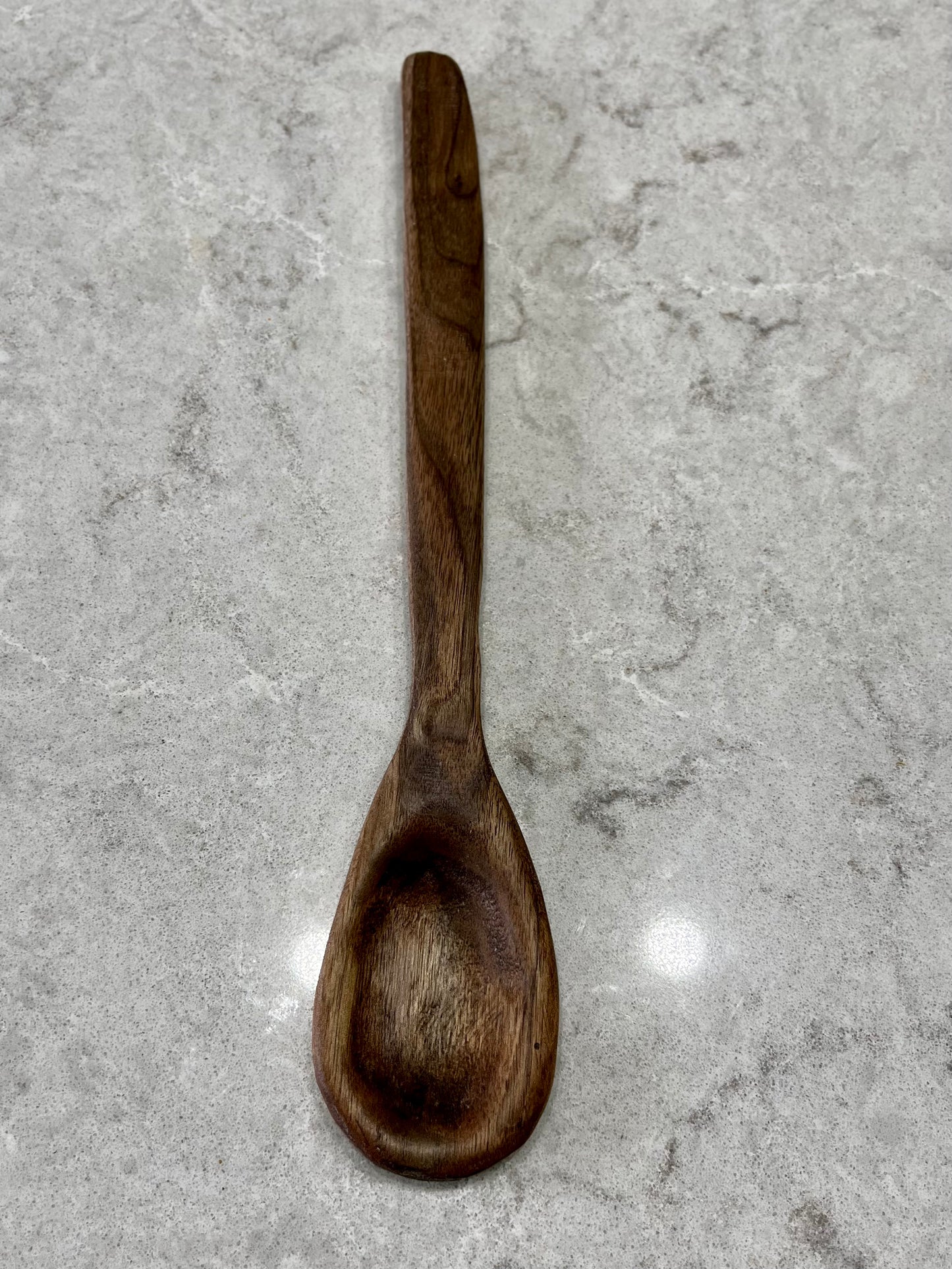 Walnut wooden spoon
