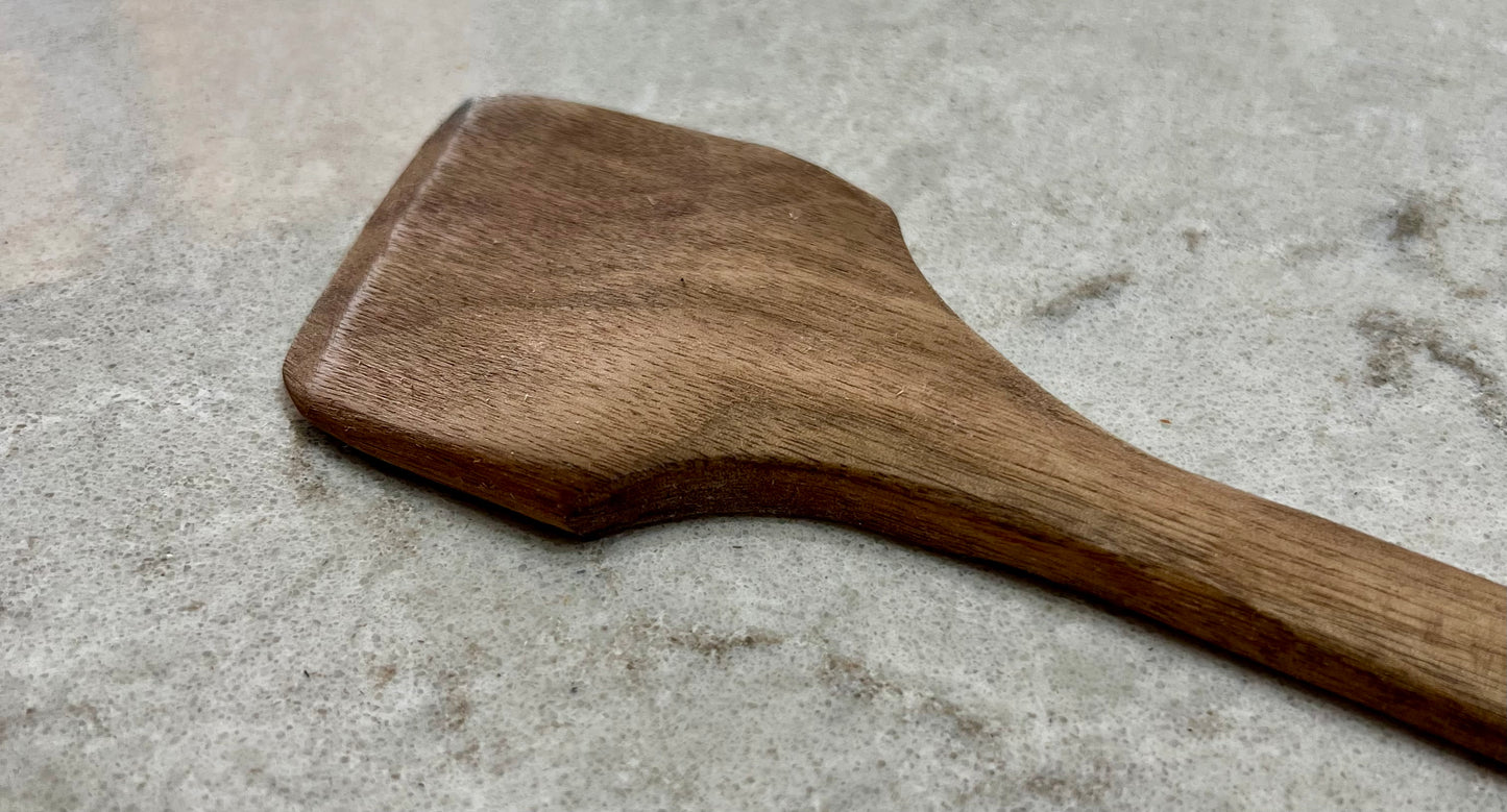 Walnut wooden spatula