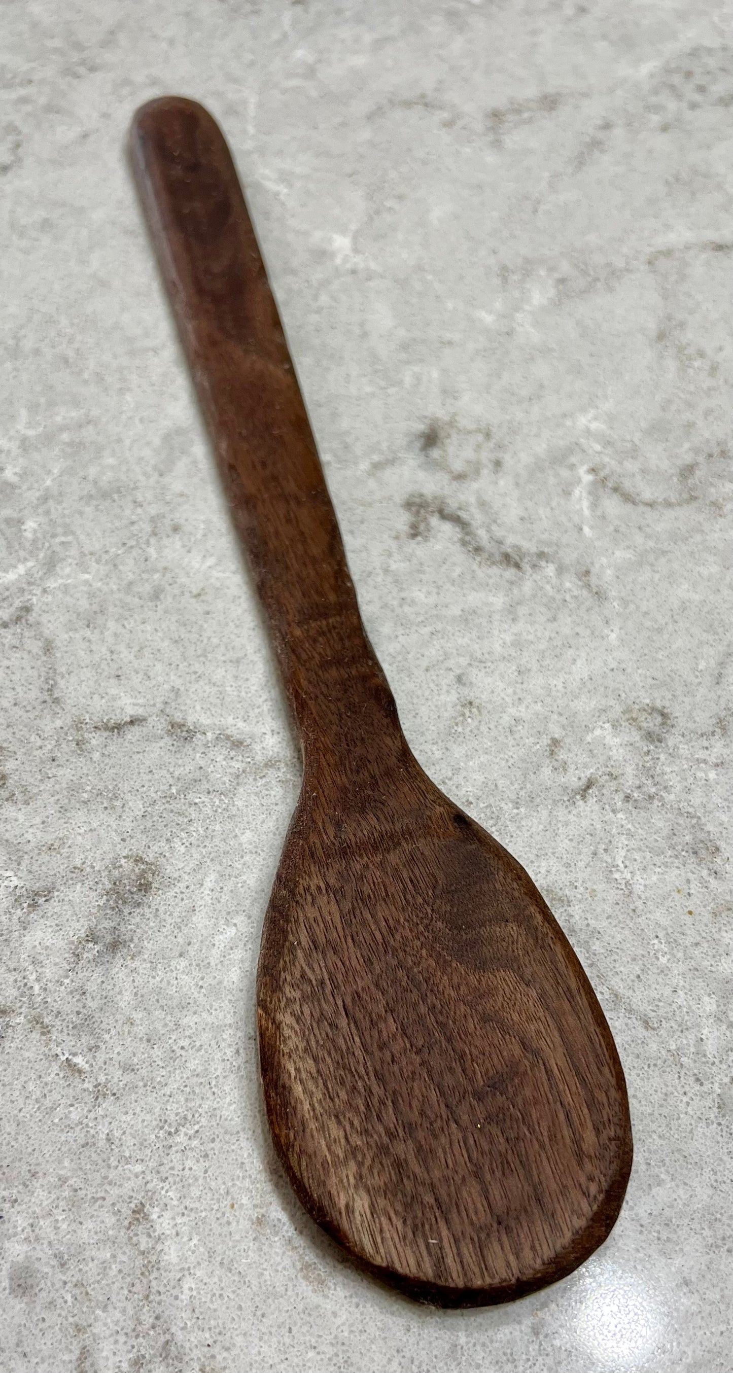 Walnut wooden spoon