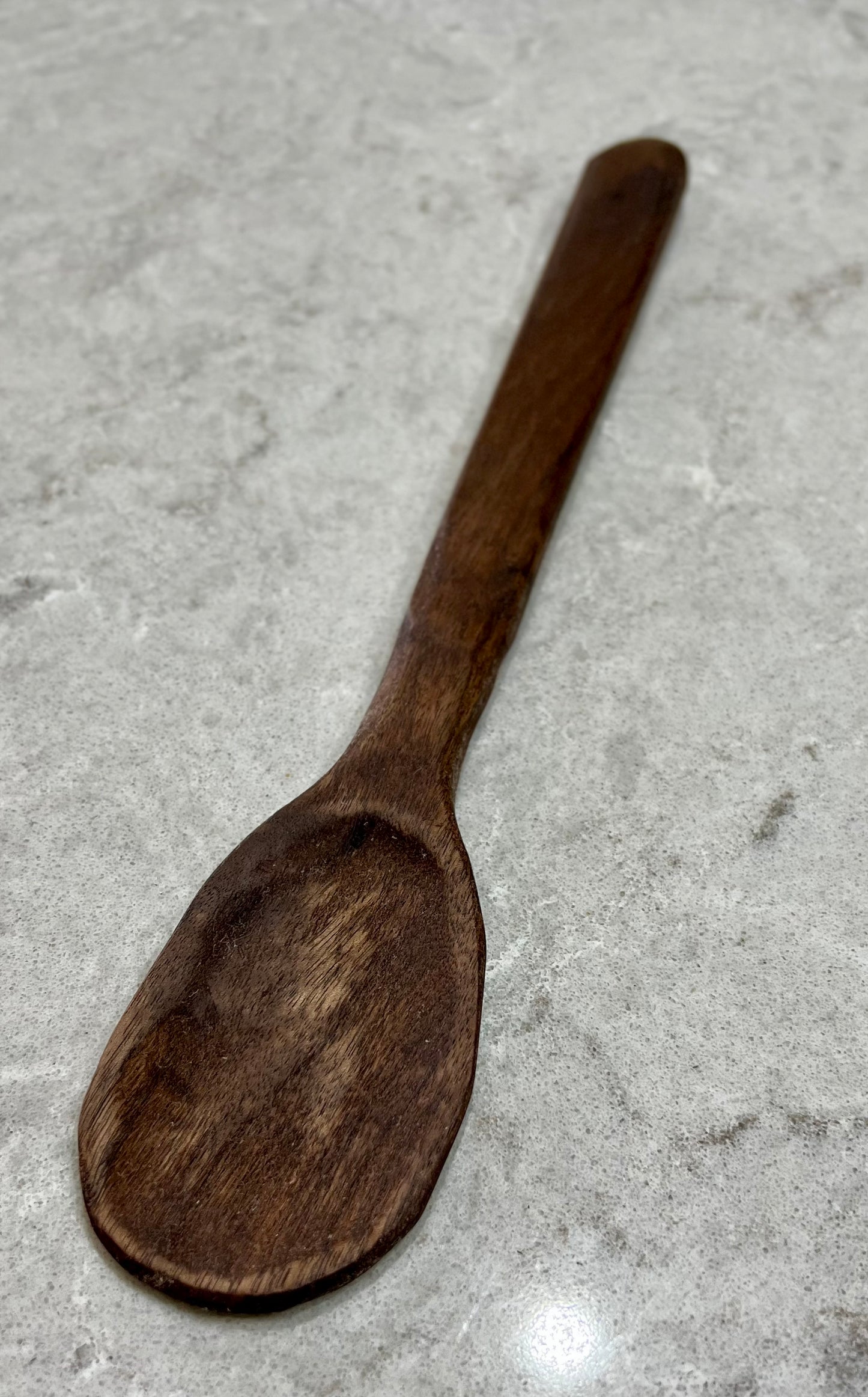 Walnut wooden spoon
