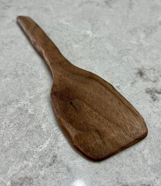 Walnut wooden spatula