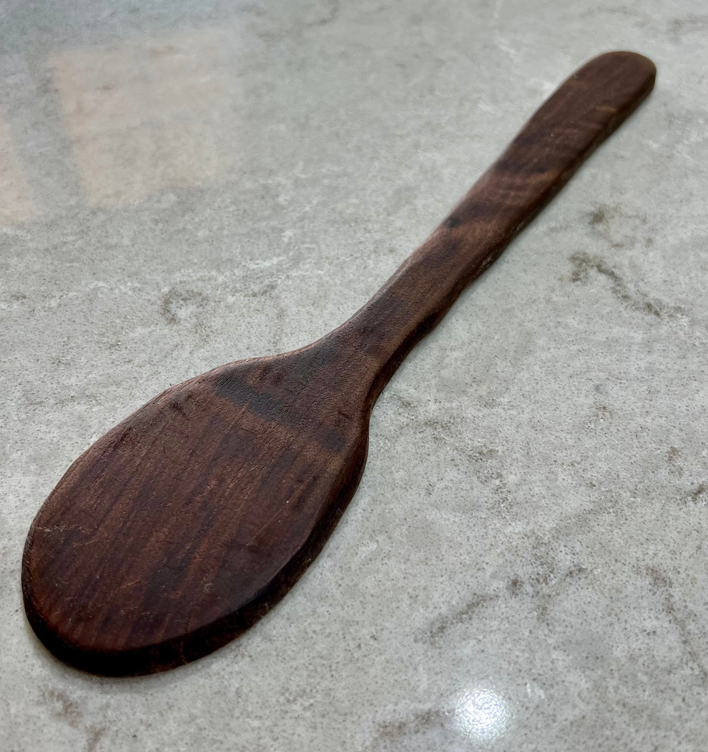 Walnut wooden spoon