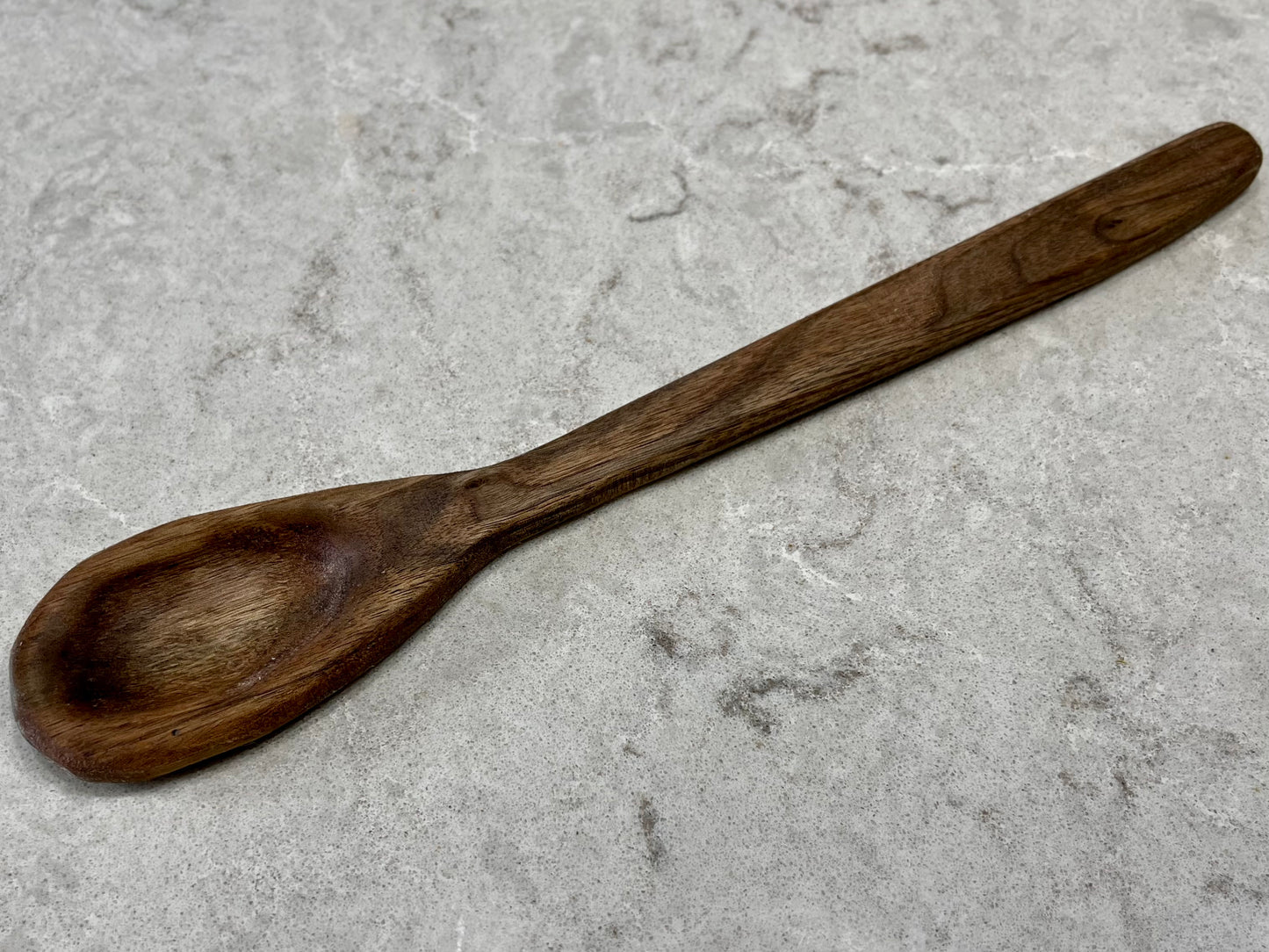 Walnut wooden spoon