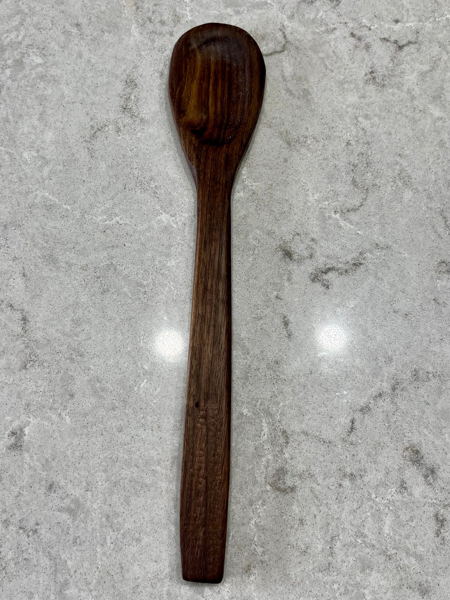 Walnut wooden spoon