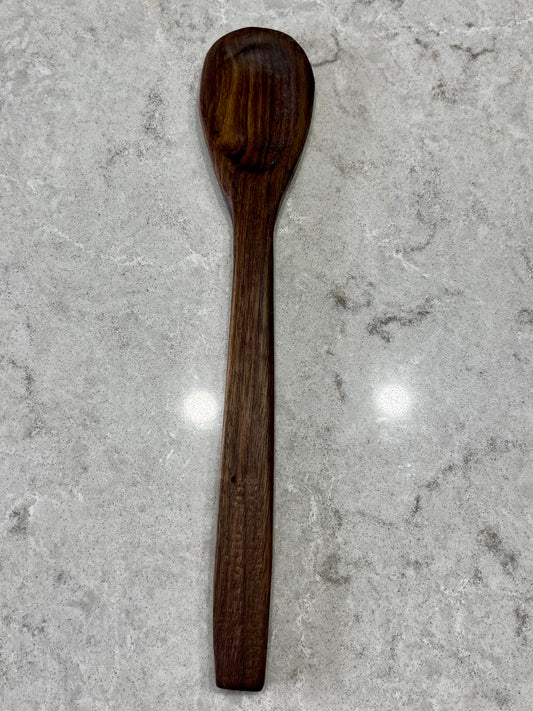 Walnut wooden spoon