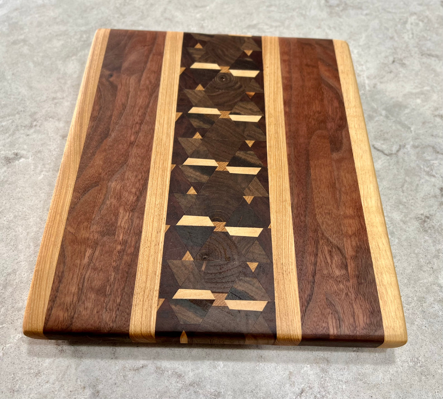 Triangle cutting board