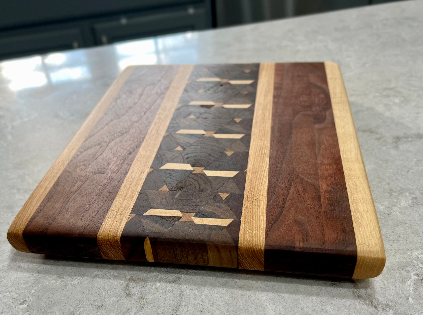 Triangle cutting board