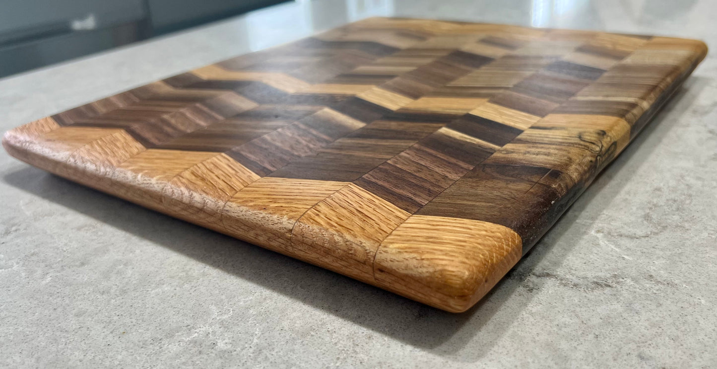 Chevron cutting board