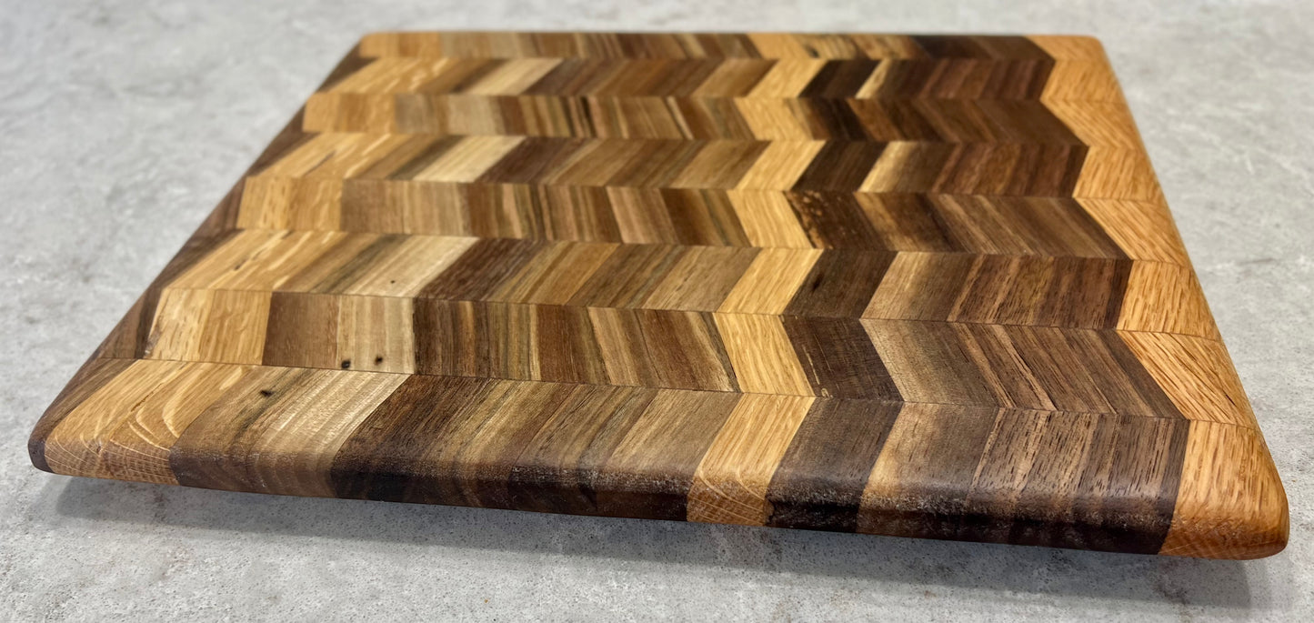 Chevron cutting board